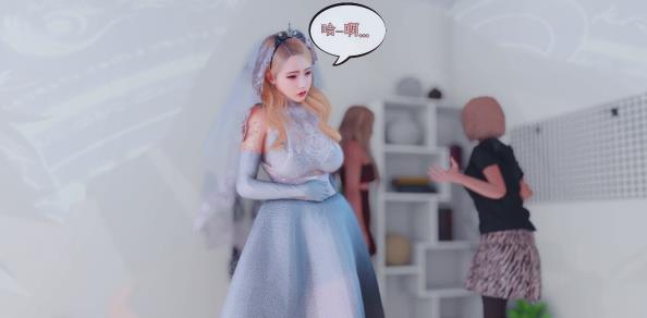 [3D] 【DH/3D/同人/VAM】HolyCcCc 大师作品：二手新娘 中文字幕【8′/3G】