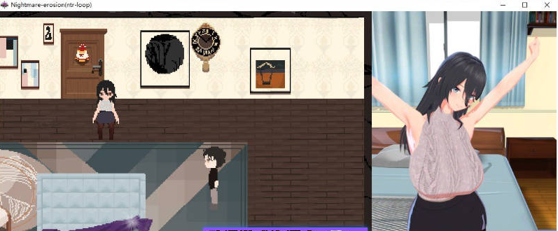 【PC】[SLG/日式/汉化/2D3D]噩梦侵蚀NTR循环官方中文正式版[4.6G]