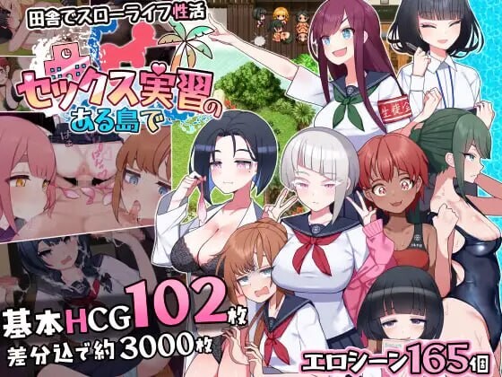 【PC】[日式/汉化]在设有性爱实习的岛屿上 セックス実習のある島で AI版+全回想存档[1.6G]