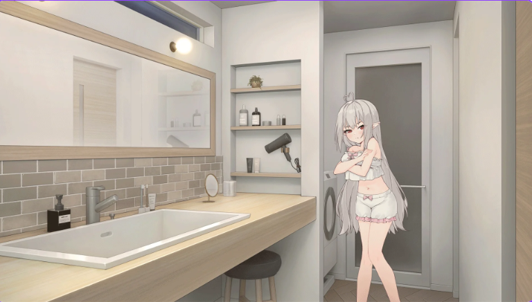 【PC】和存在感薄弱妹妹一起的简单生活 存在感薄い妹との簡単生活 v0.85B 官方中文版[2.40G]