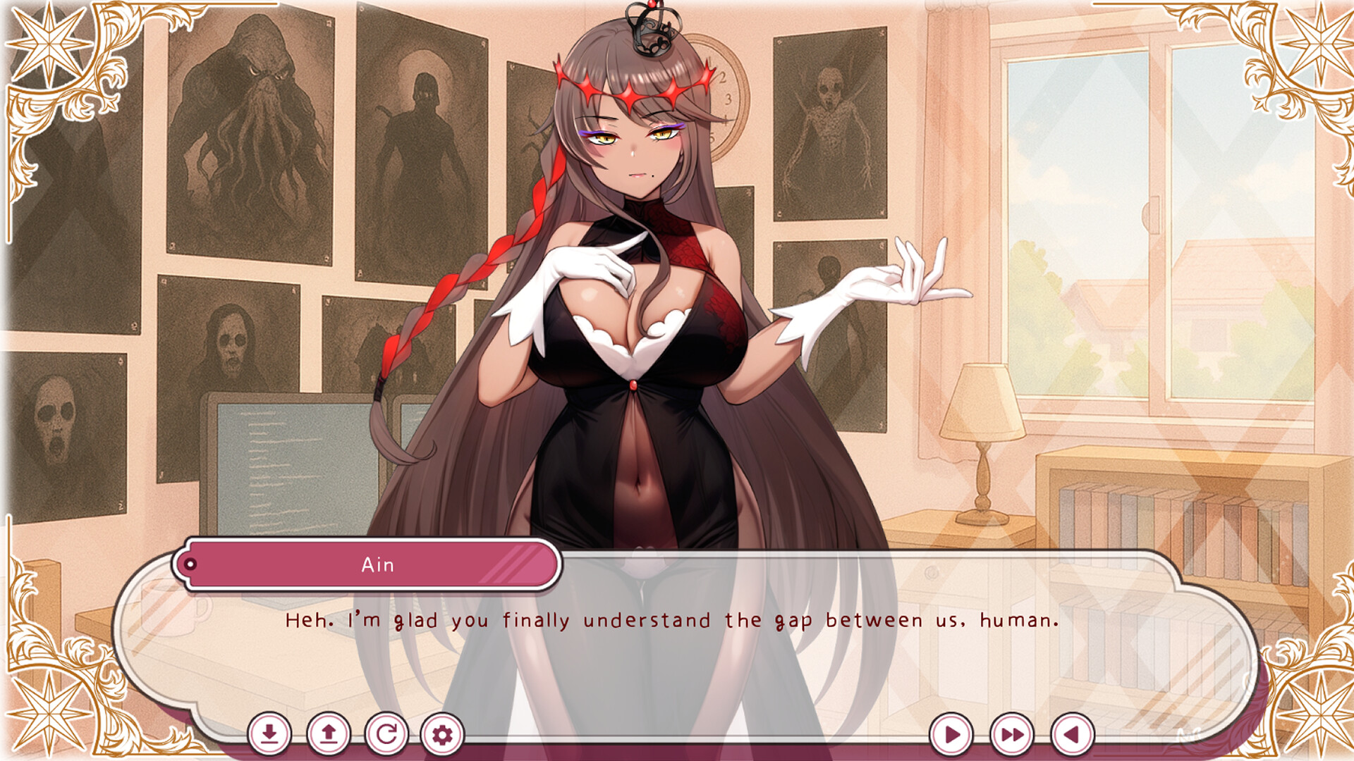 【PC】[日式/互动/SLG/动态]每天都跟召唤出的克苏鲁少女玩桌游 官方中文版[510M]