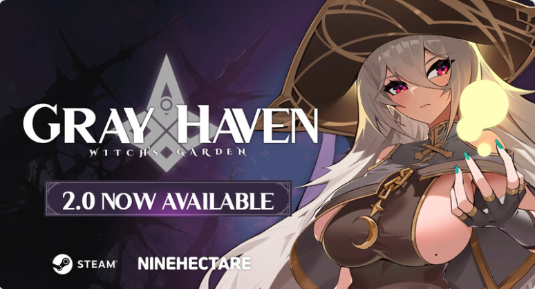 【PC】[动作/ARPG/平面3D/全动态]灰色乐园 Gray Haven : Witch’s Garden Ver4.1.0官中版[10.80G]