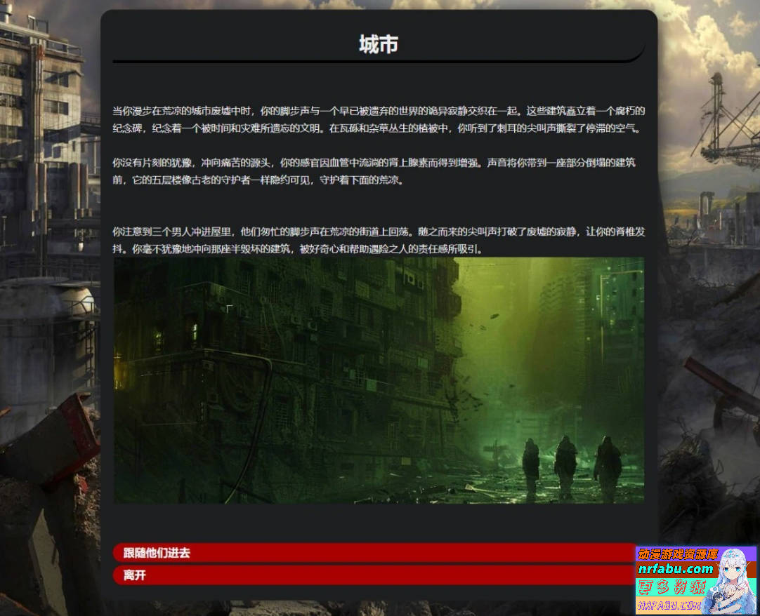 【PC】末日世界V0.73a BugFix类似辐射的设定[3.18G]